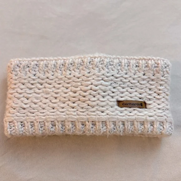 Carhartt Women’s Pink Knit Sherpa-Lined Headband - Picture 1 of 11